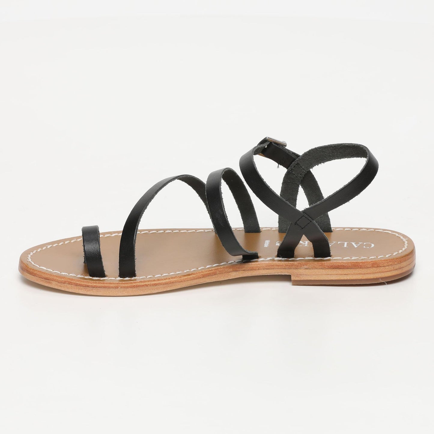 RIVOLI sandales en cuir black
