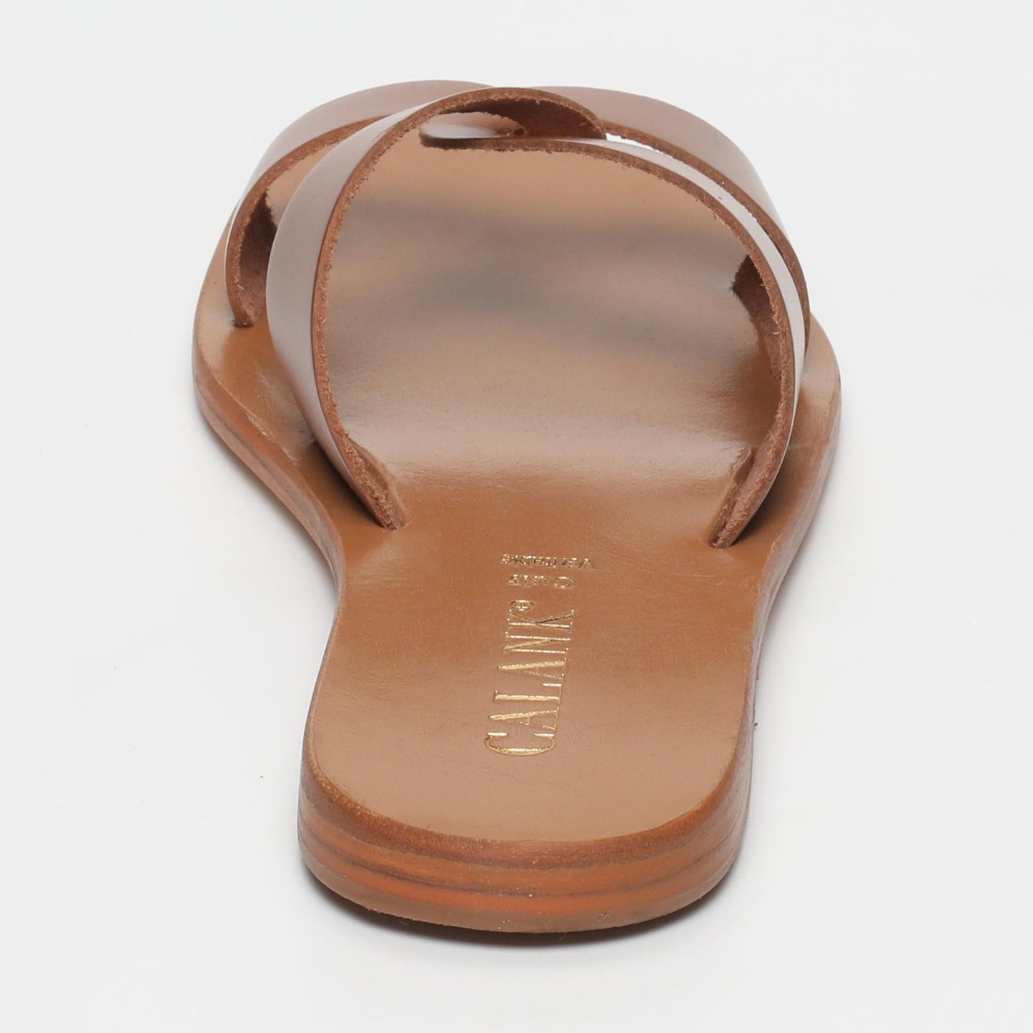 Ruby sandales en cuir camel