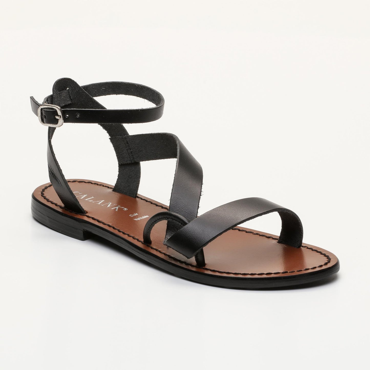 SANAN sandales en cuir black