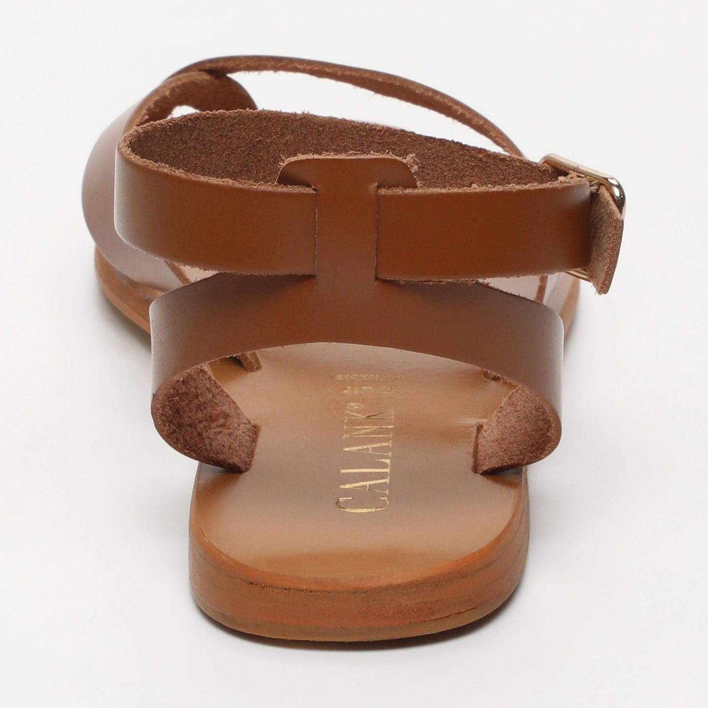 Sophie sandales en cuir camel