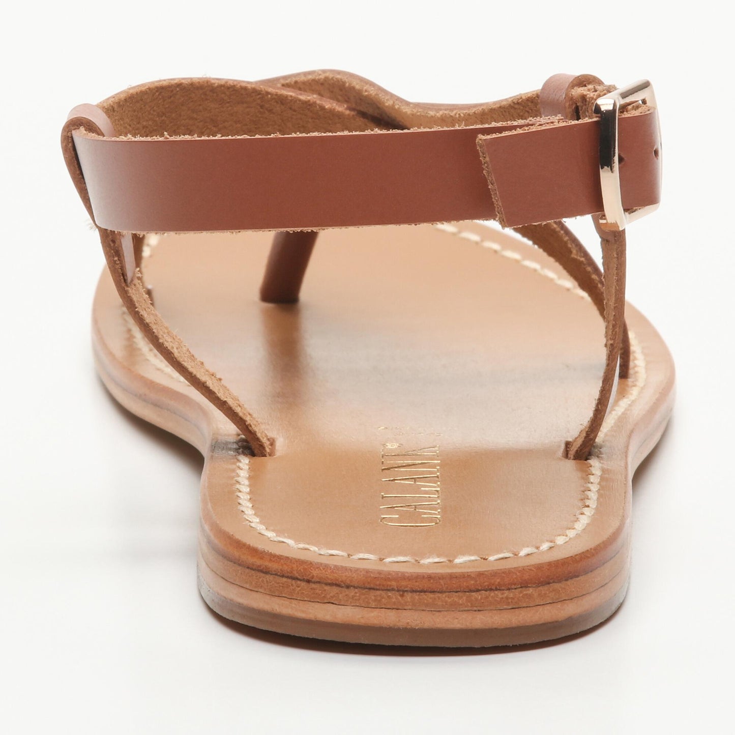 TUSKA sandales en cuir camel