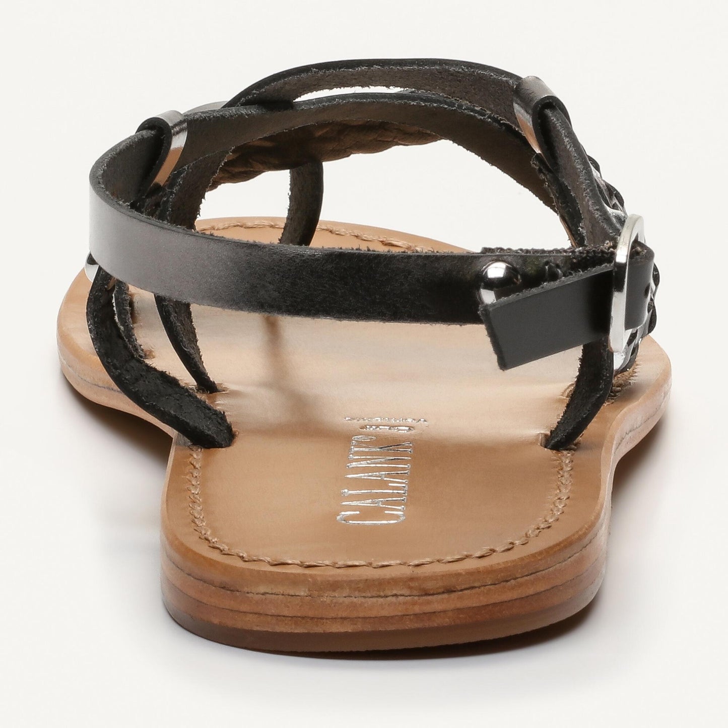 URUGUAIANA sandales en cuir silver black pewter