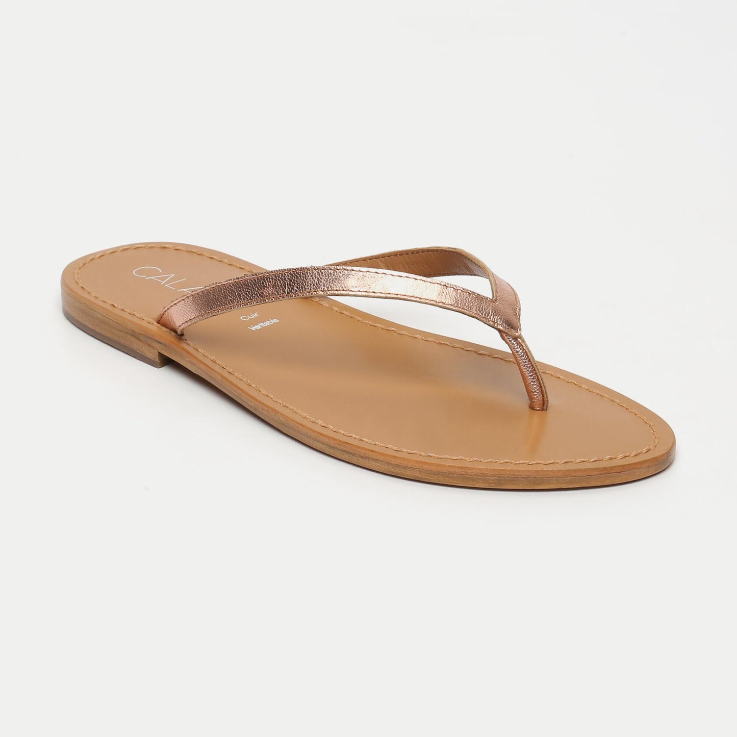 YAPEYU sandales en cuir pink gold