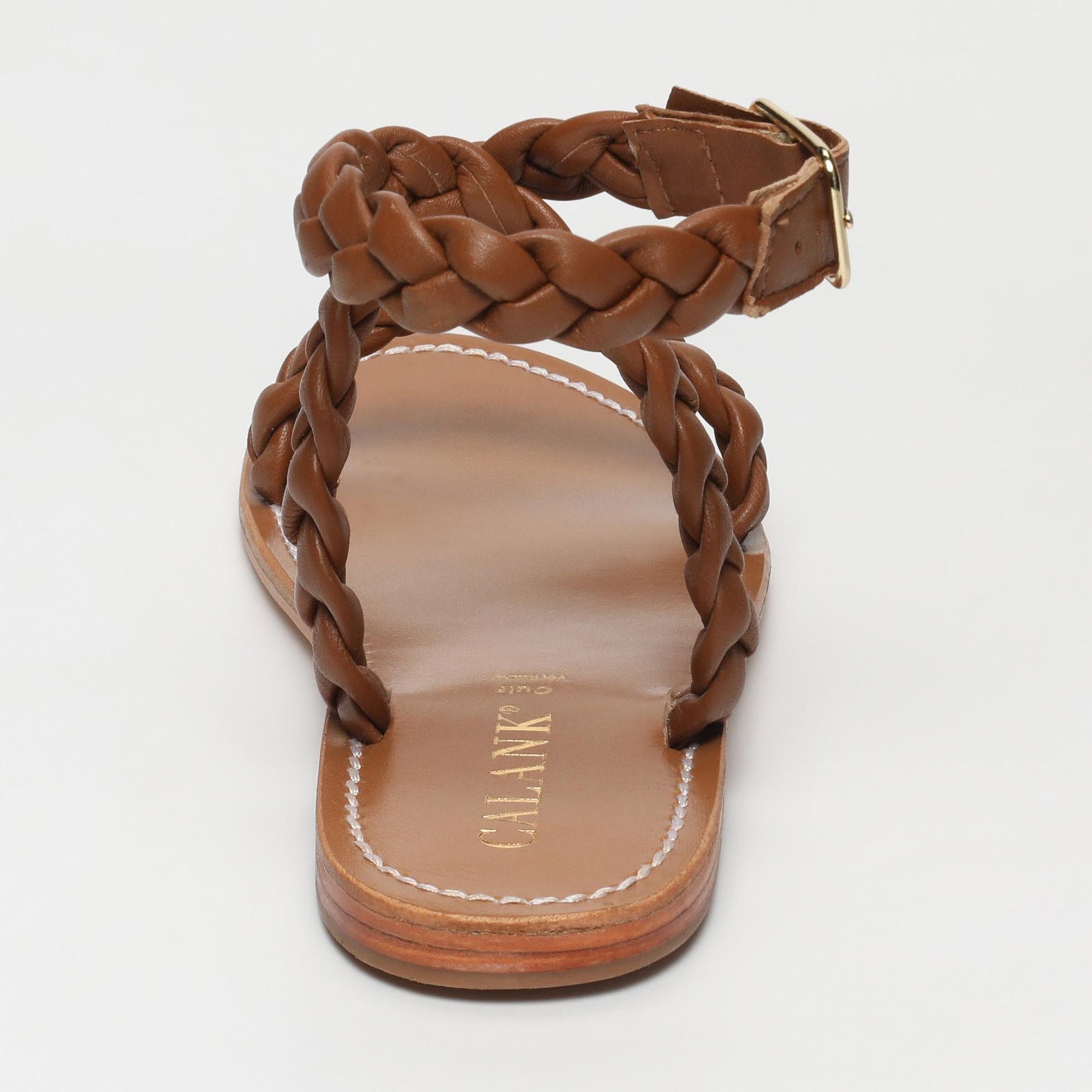 lani sandales en cuir camel