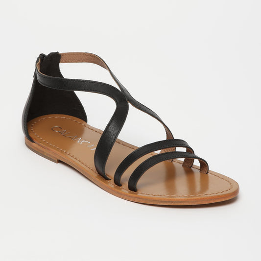 COVAS sandales en cuir black