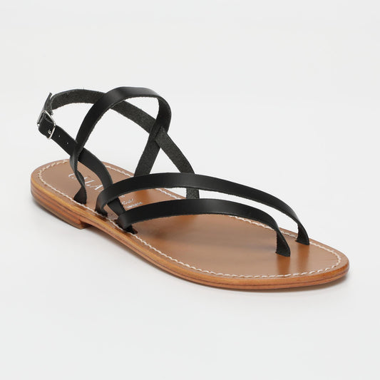 Cora sandales en cuir black