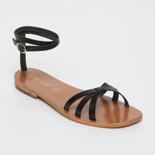 EMNA sandales en cuir black