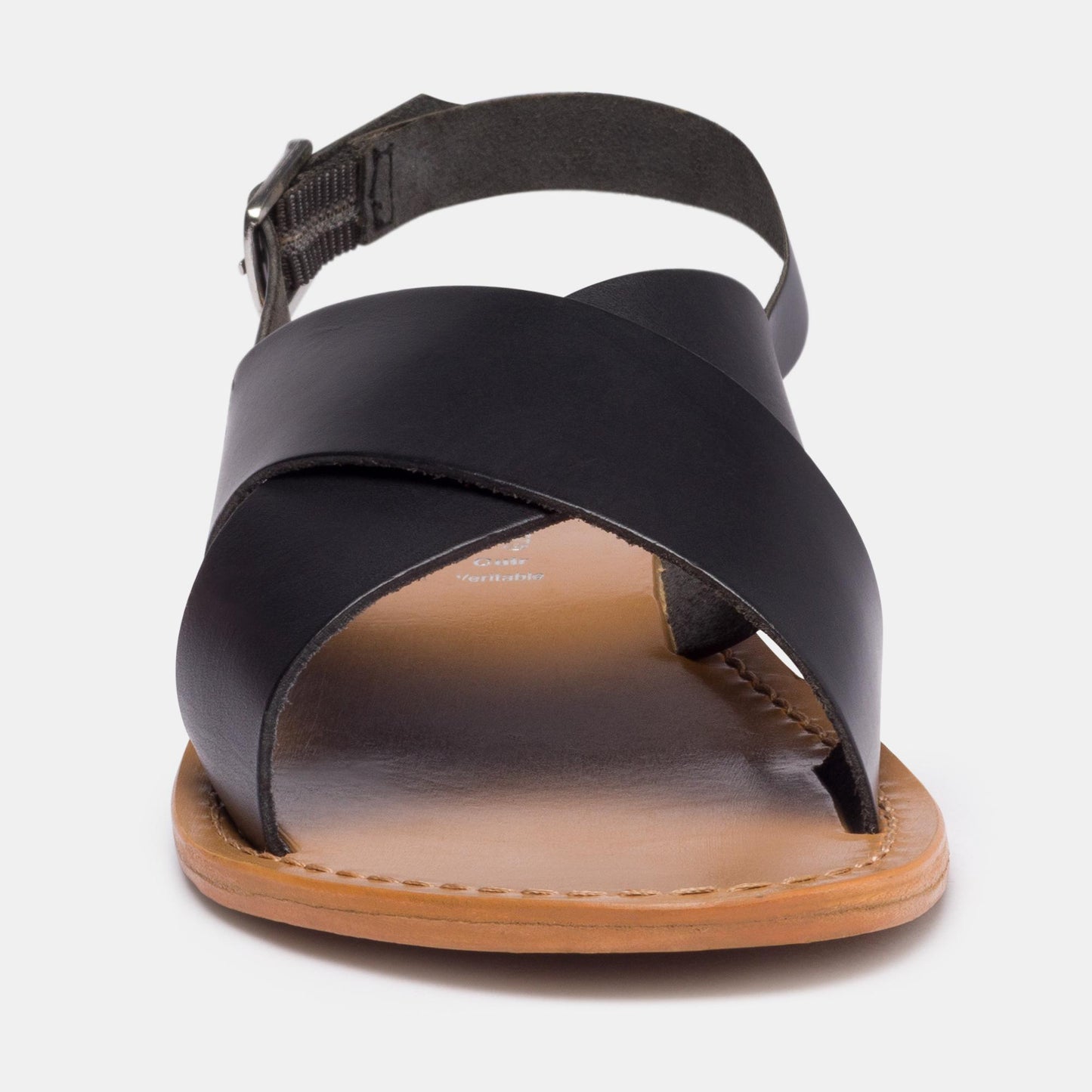 FUNES sandales en cuir black
