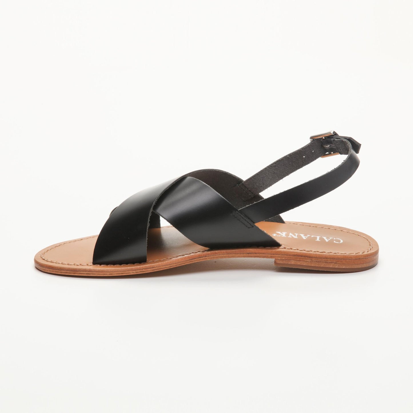 FUNES sandales en cuir black