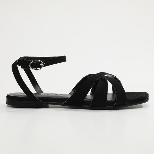 GELAREH sandales en cuir black