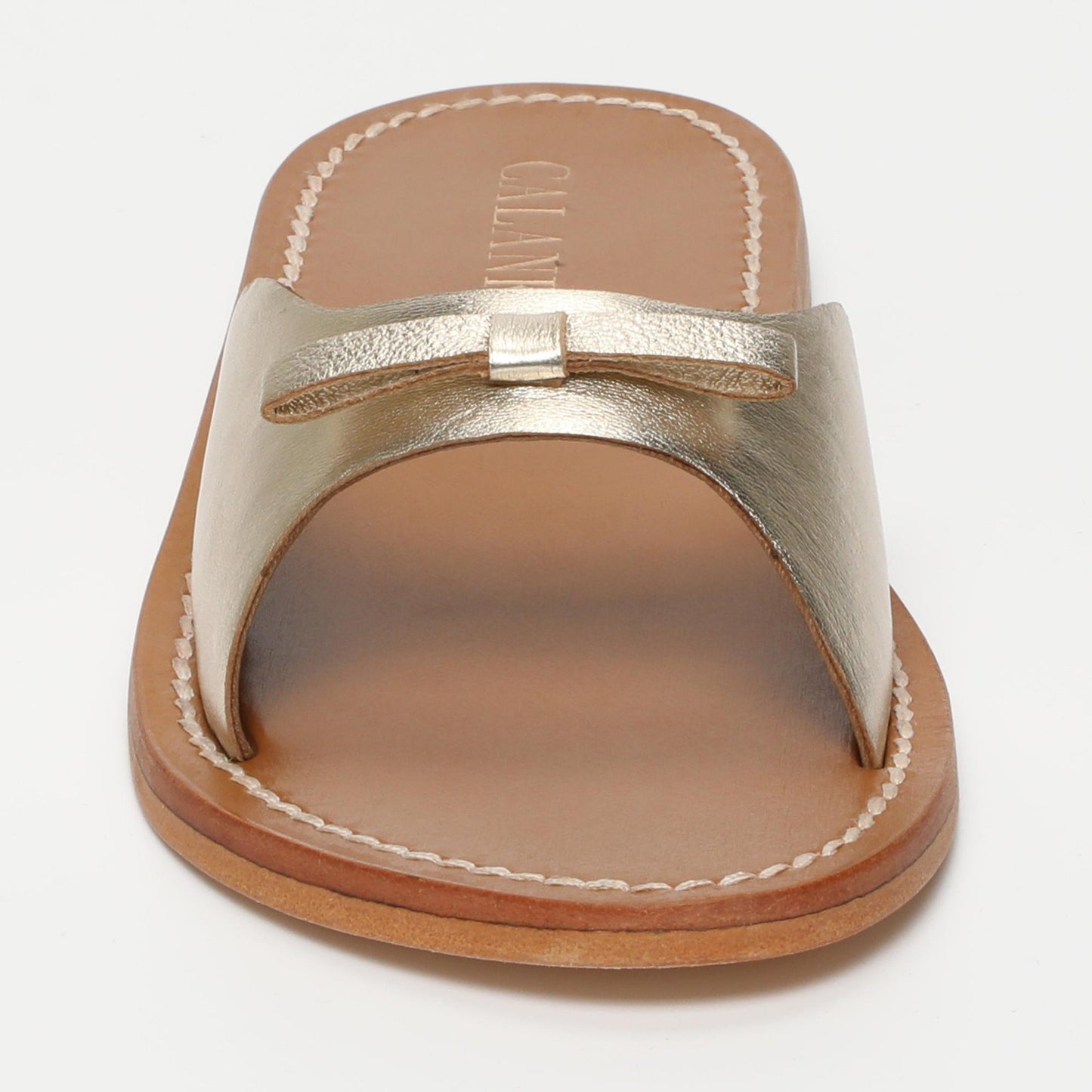GIVOUCH sandales en cuir platinium