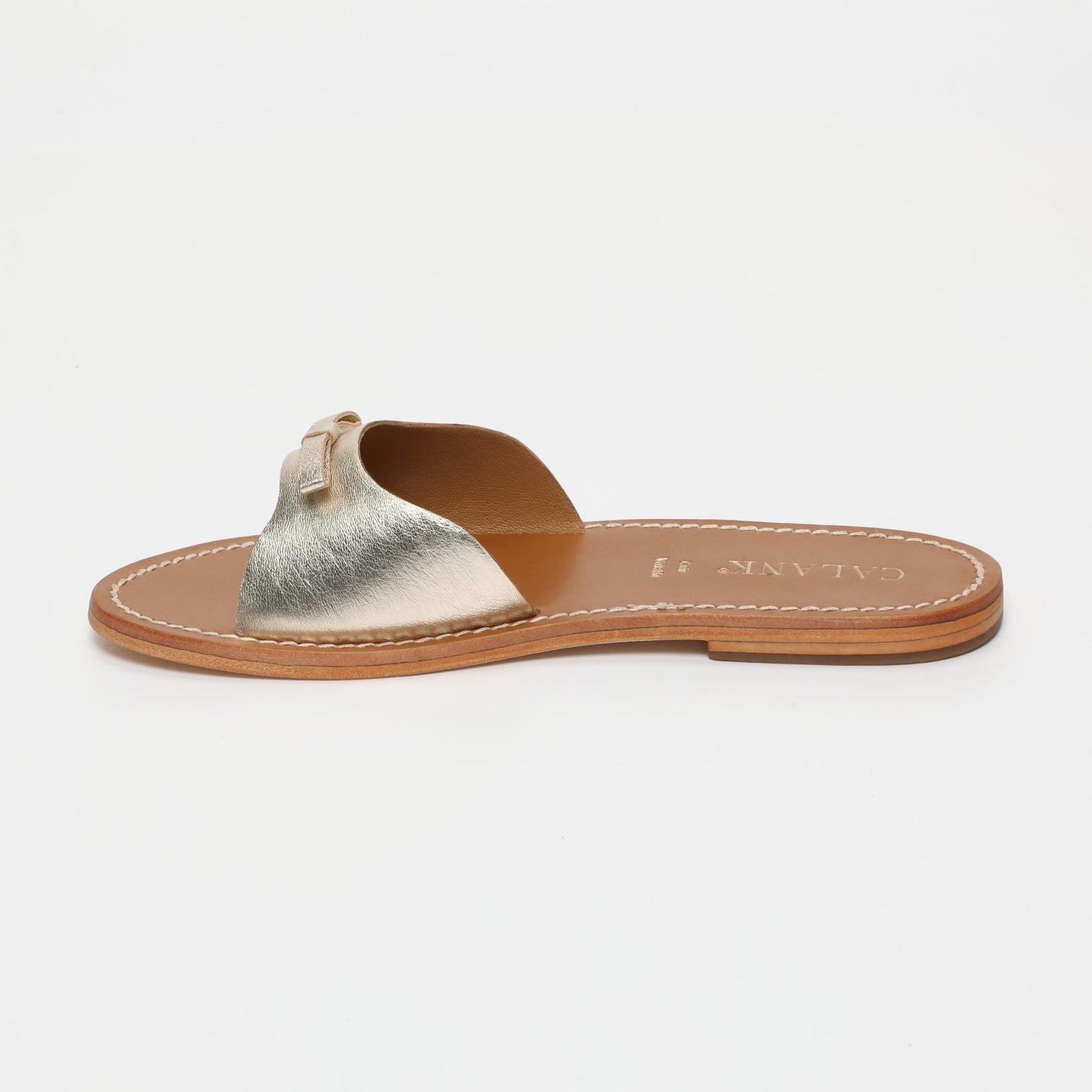 GIVOUCH sandales en cuir platinium