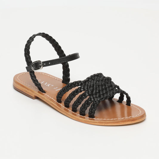 GORDAFAFARID sandales en cuir black