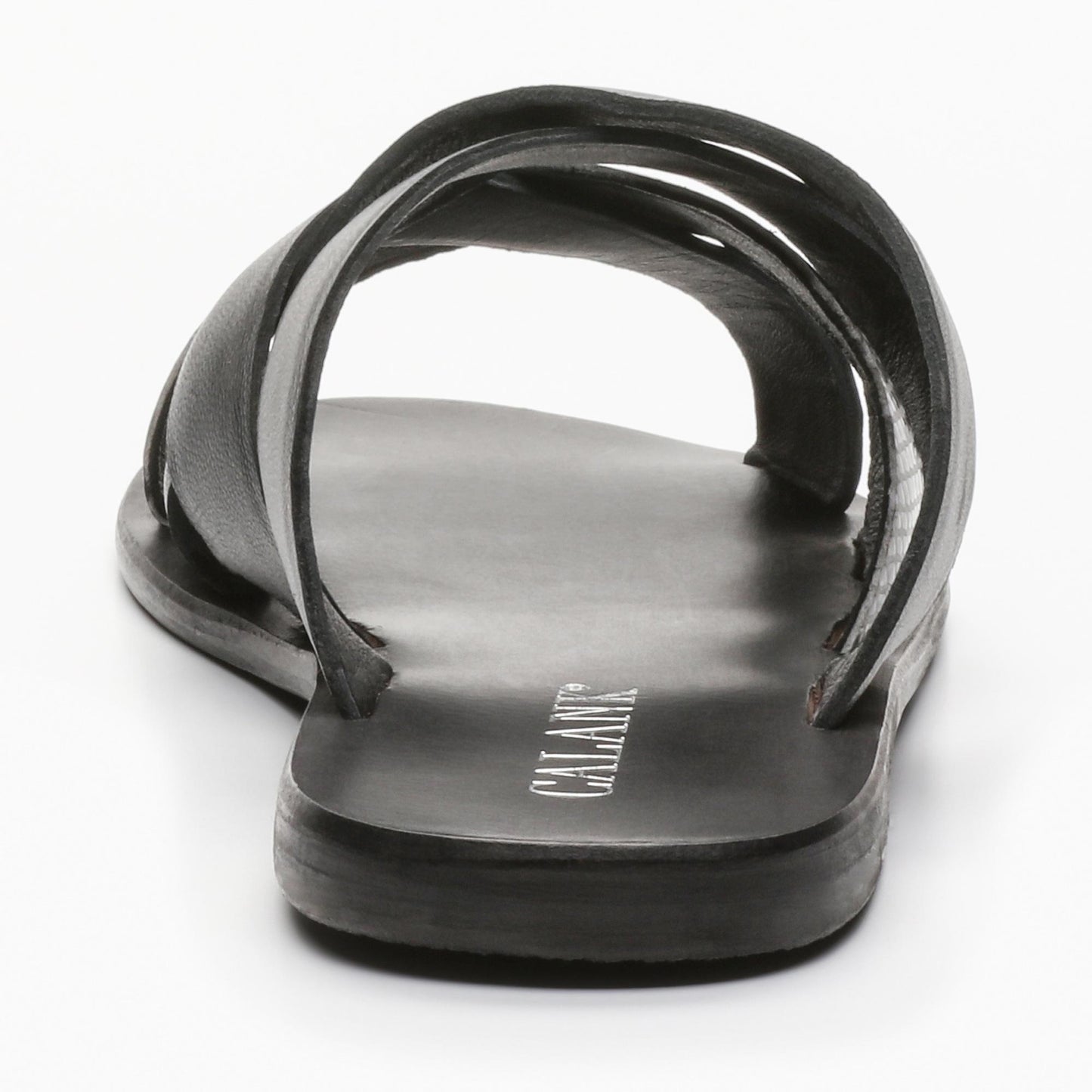 GOSTA sandales en cuir black snake