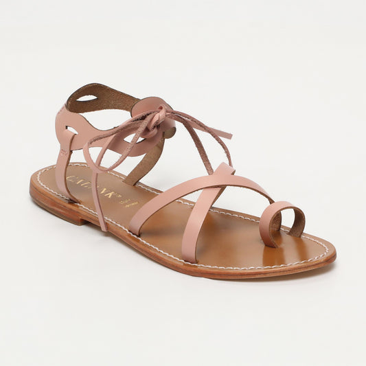 GOYENA sandales en cuir pink