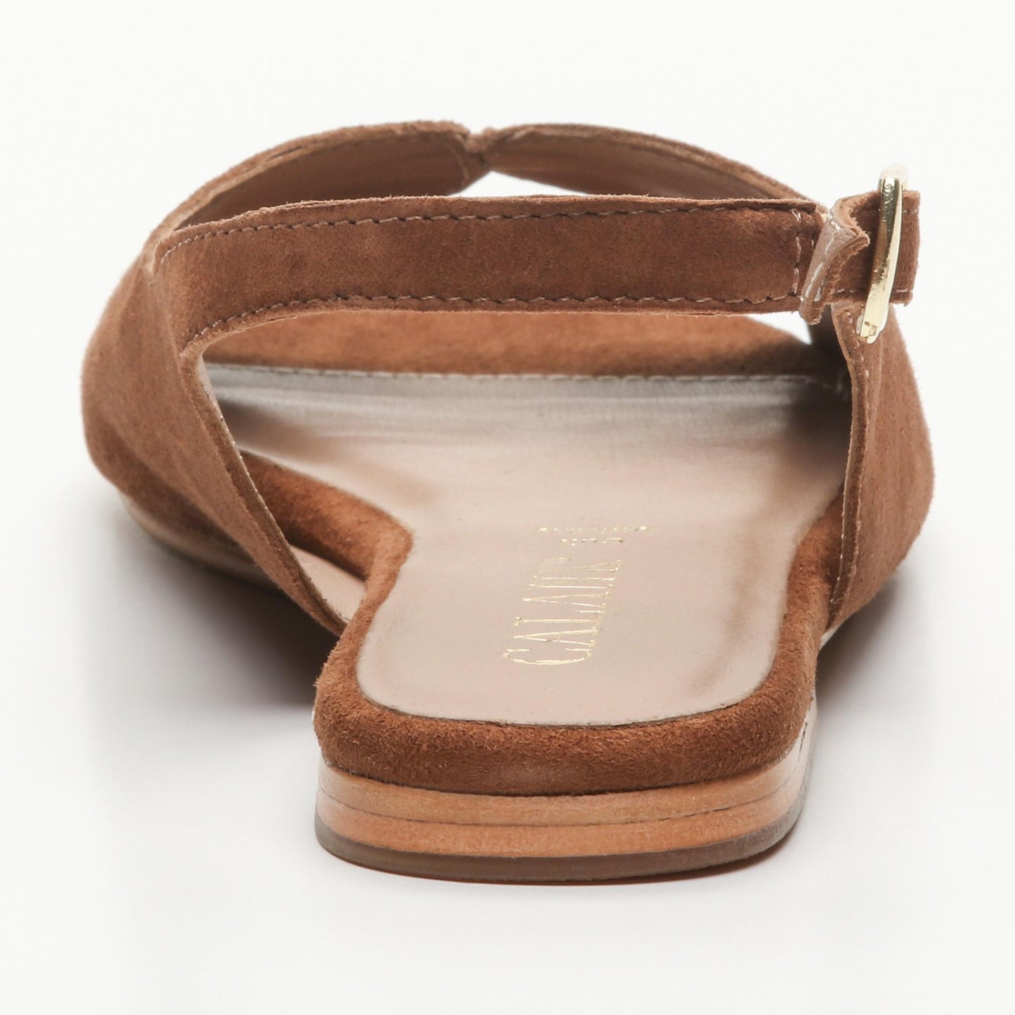ICA sandales en cuir camel