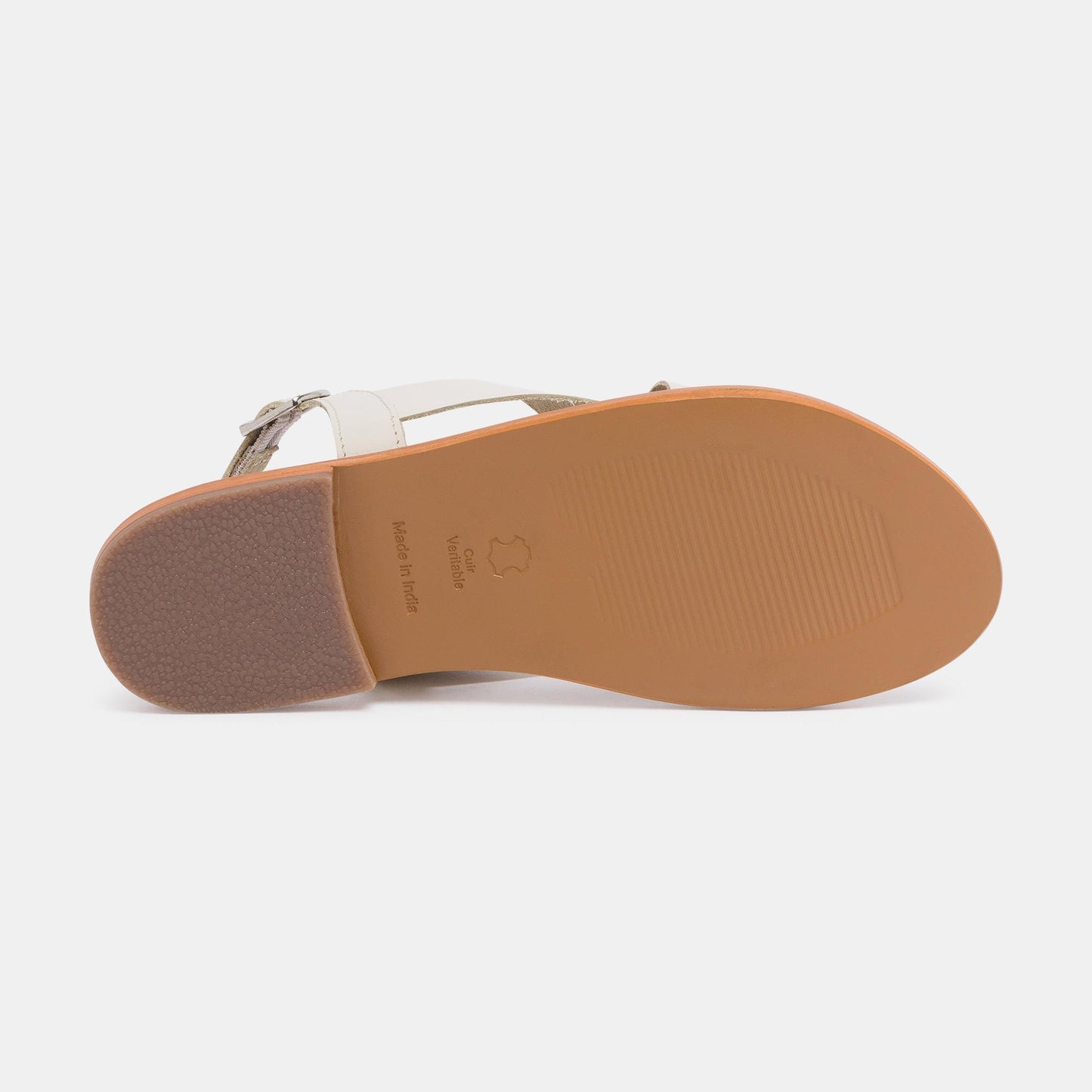 IPANEMA sandales en cuir ivory