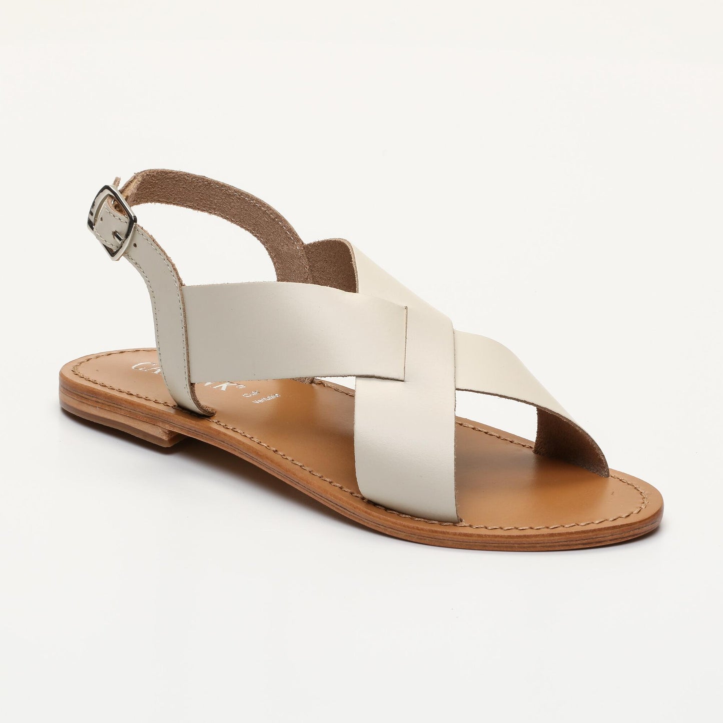 IPANEMA sandales en cuir ivory
