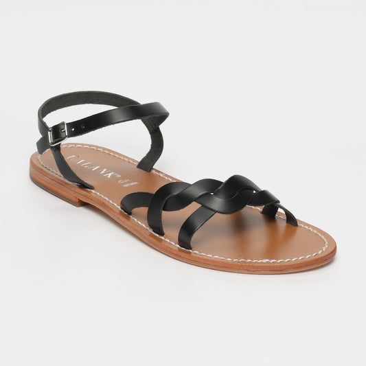 Josephine sandales en cuir black