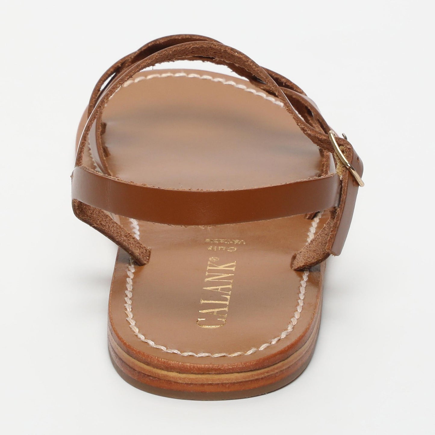 Josephine sandales en cuir camel