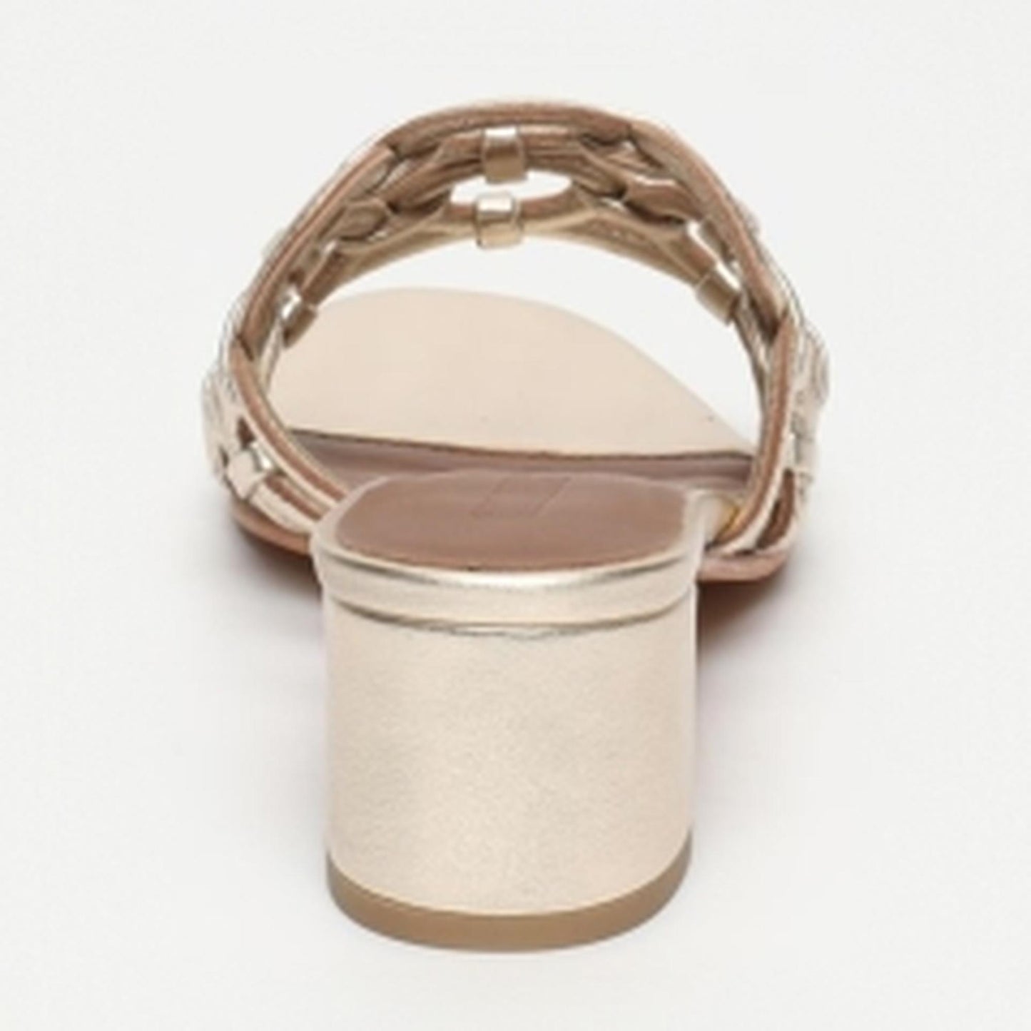 LENNO sandales en cuir gold