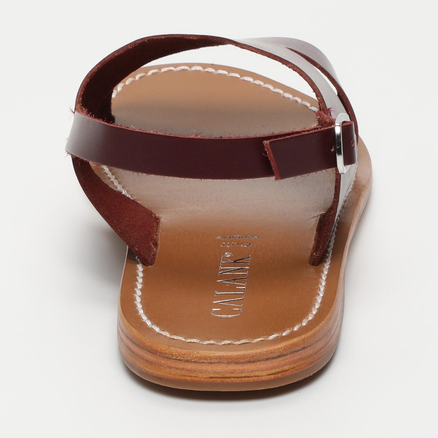 LIMA sandales en cuir burgundy