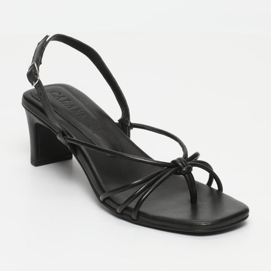 LOMASI sandales en cuir black