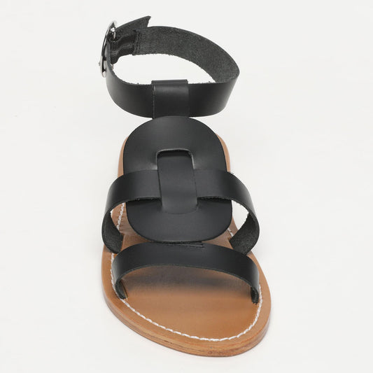 MAIPU sandales en cuir black