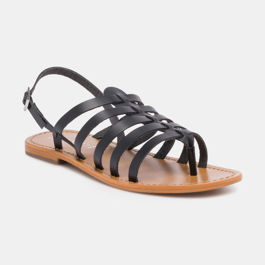 MAITEN sandales en cuir black