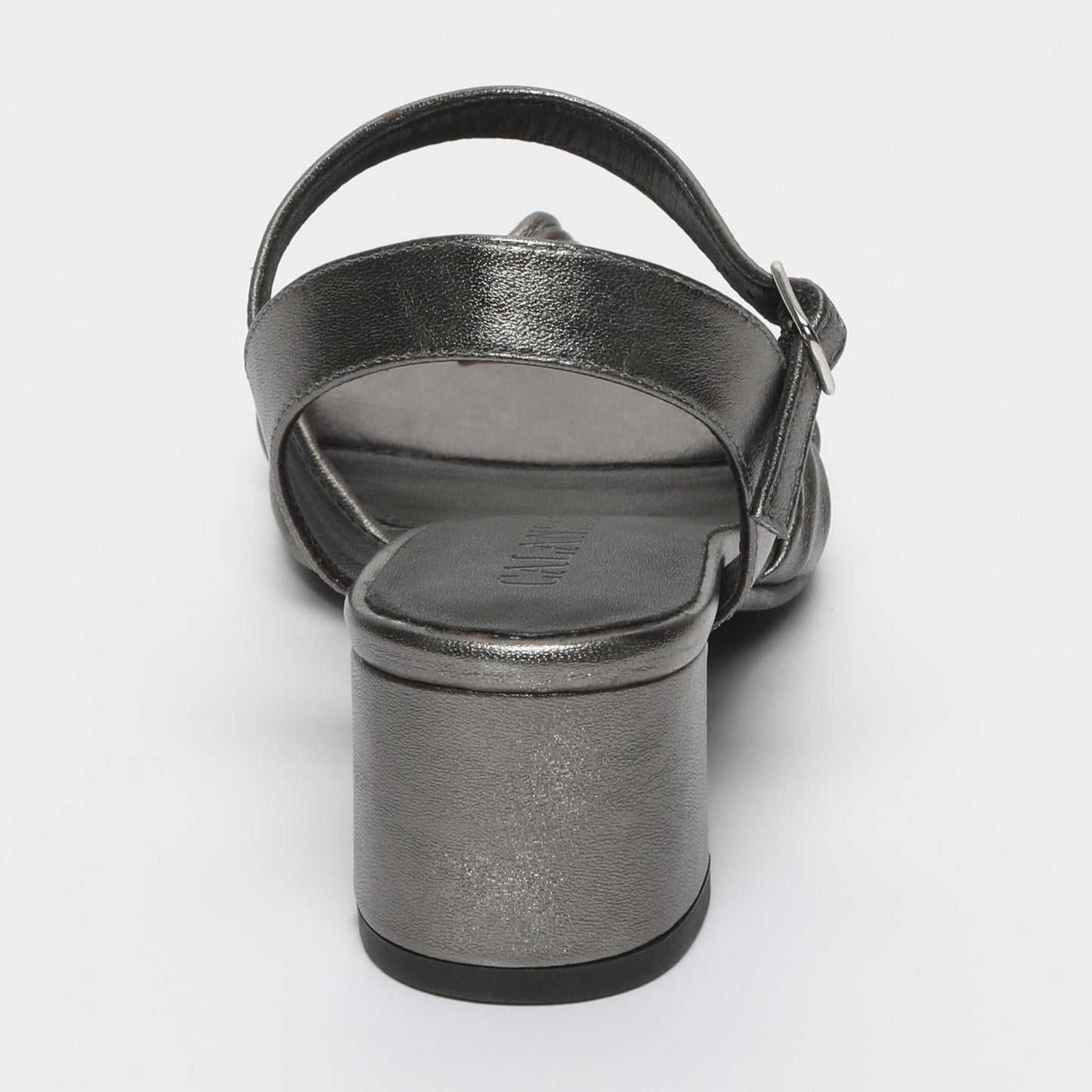 MEIKA sandales en cuir pewter