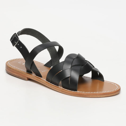 MOLINARI sandales en cuir black