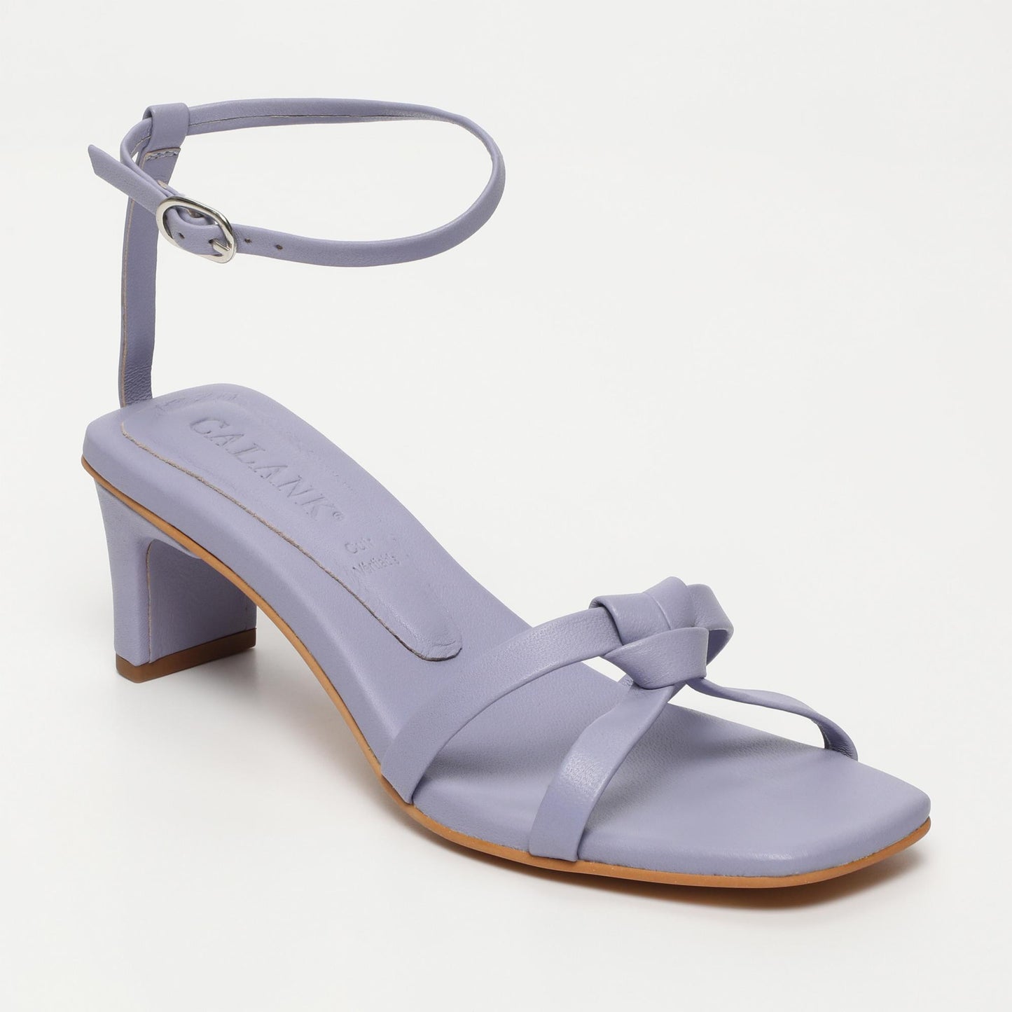 Nancy sandales en cuir lavender