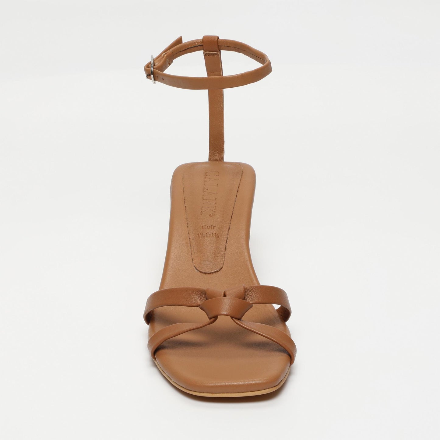 Nancy sandales en cuir light tan