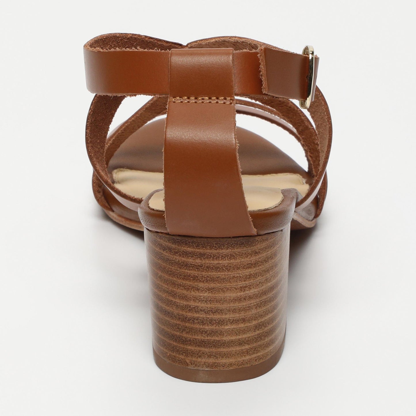 Nellie sandales en cuir camel