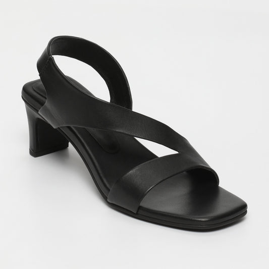 Netia sandales en cuir black