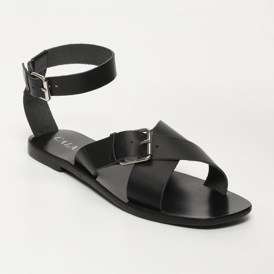 Nevaeh sandales en cuir black