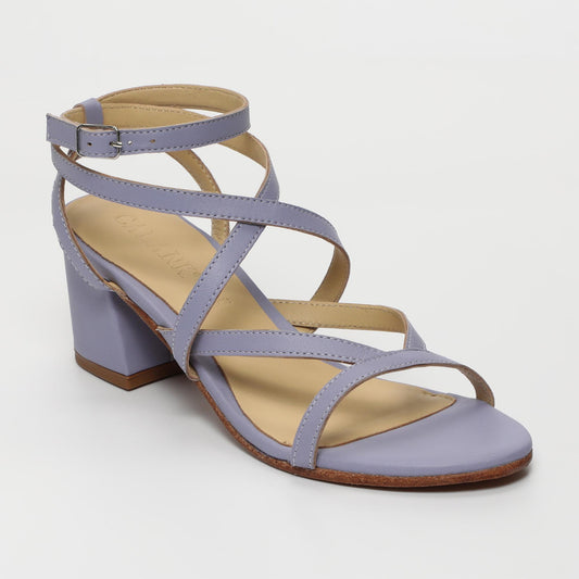 Nitsa sandales en cuir lavender