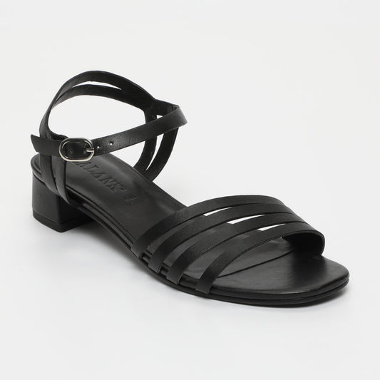 Nonah sandales en cuir black