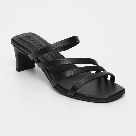 Nova sandales en cuir black