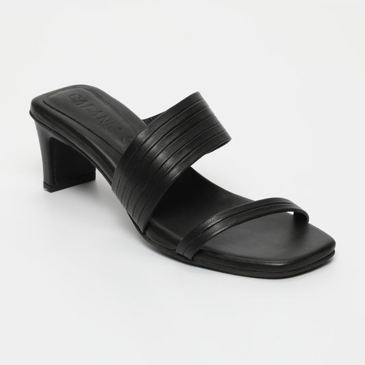 Nura sandales en cuir black