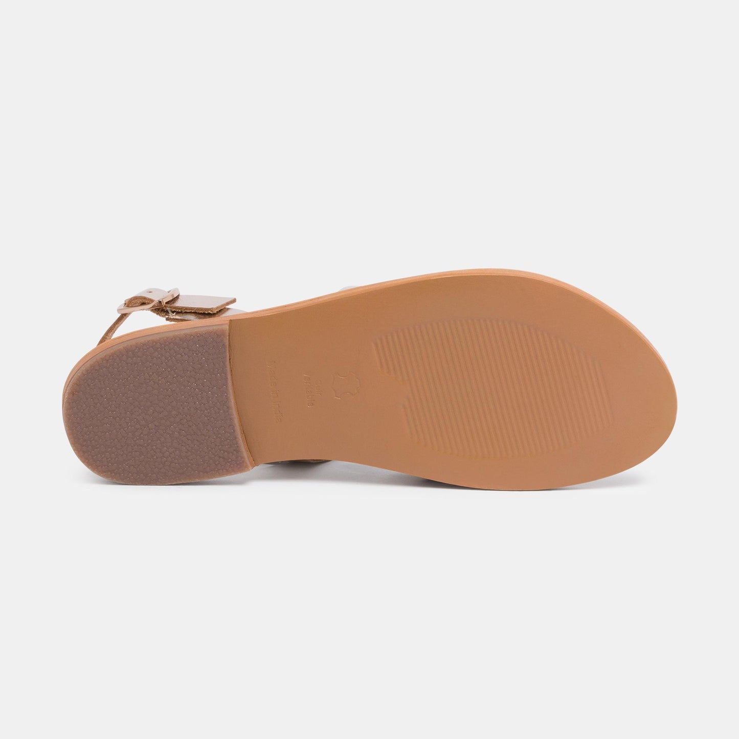 PALMEIRAS sandales en cuir gold