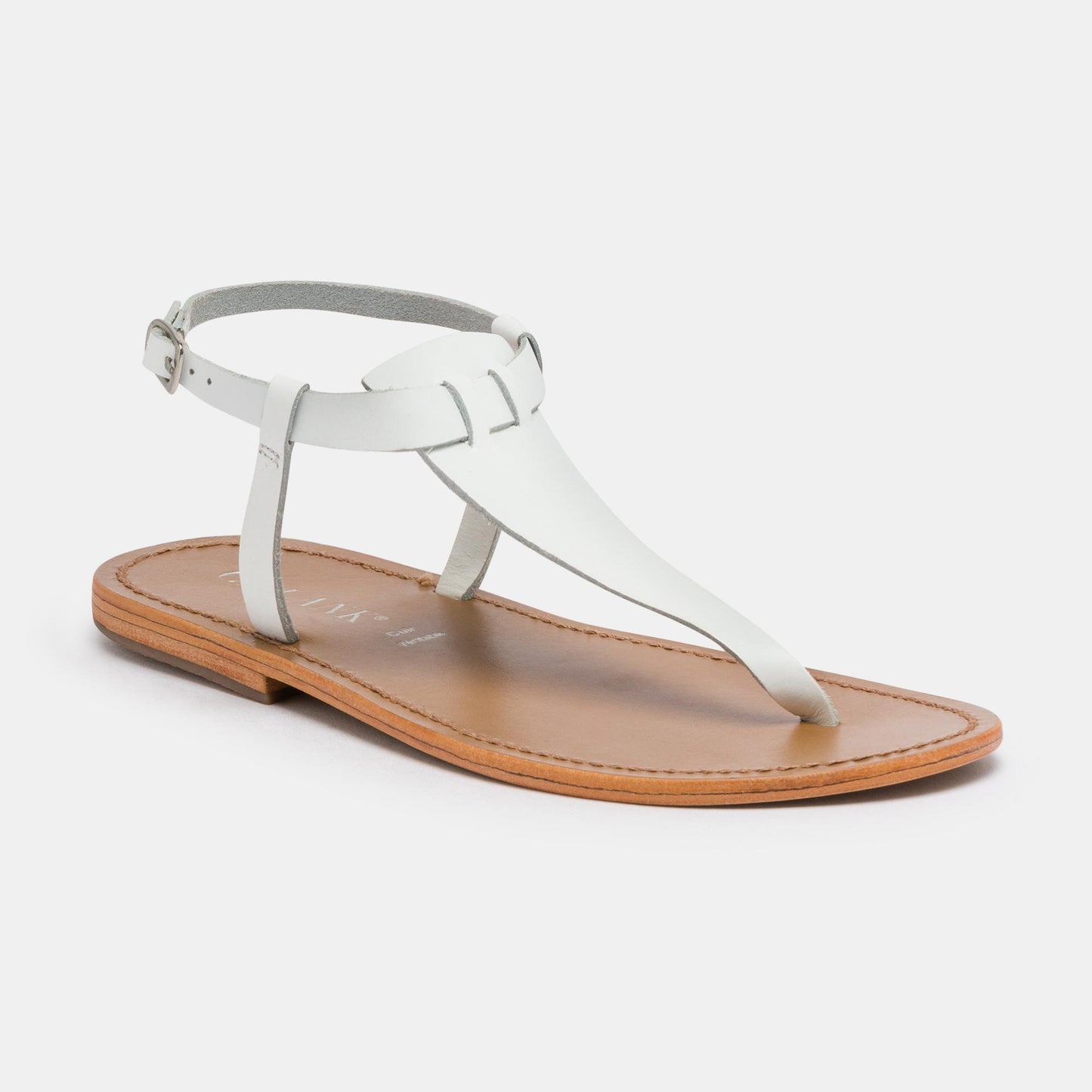PEDERNERA sandales en cuir white
