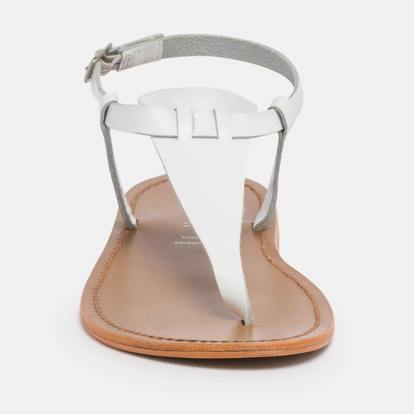 PEDERNERA sandales en cuir white