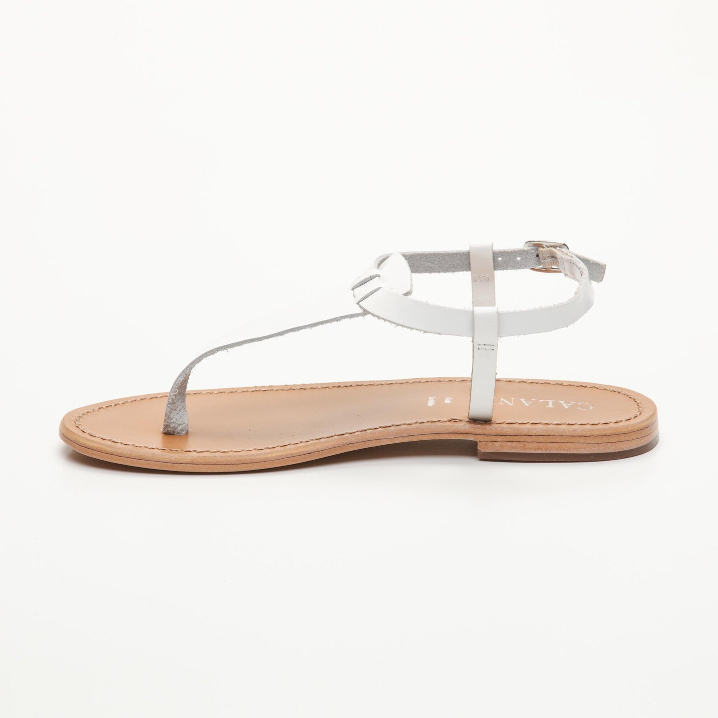 PEDERNERA sandales en cuir white