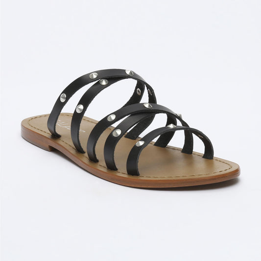 PENA sandales en cuir black