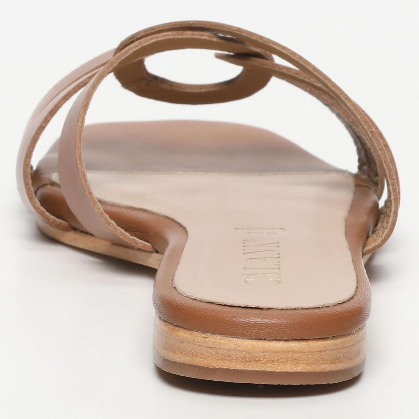 SARNO sandales en cuir camel