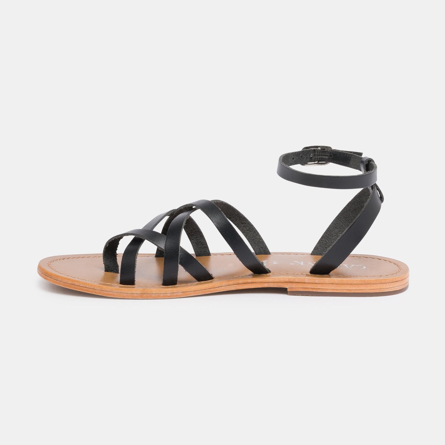 VARELA sandales en cuir black