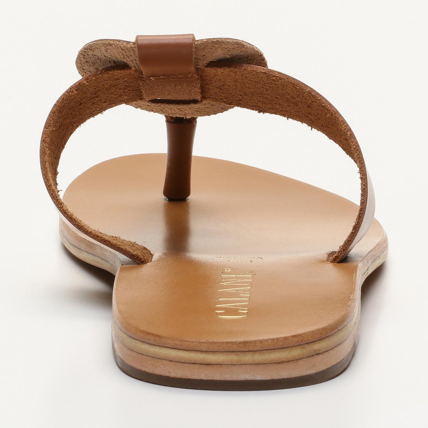 WILA sandales en cuir camel dark gold