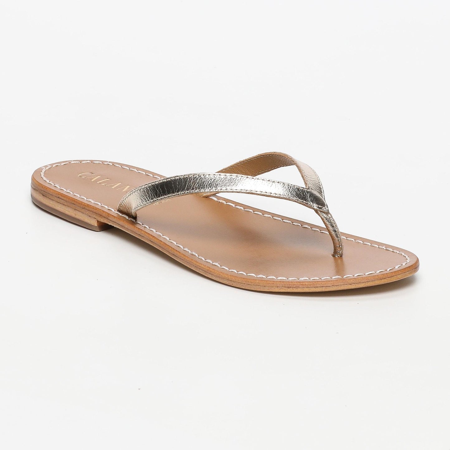 YAPEYU sandales en cuir gold