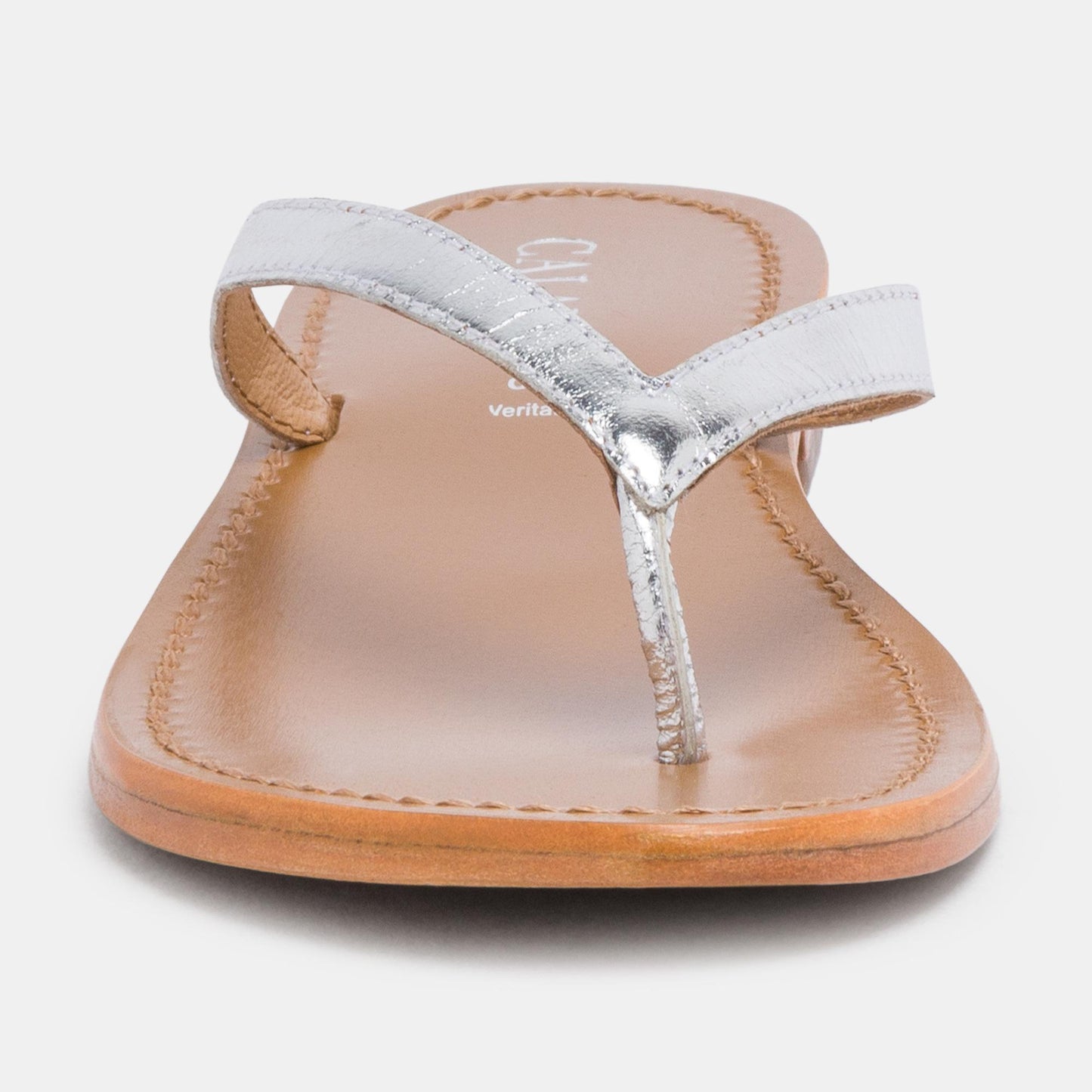 YAPEYU sandales en cuir silver